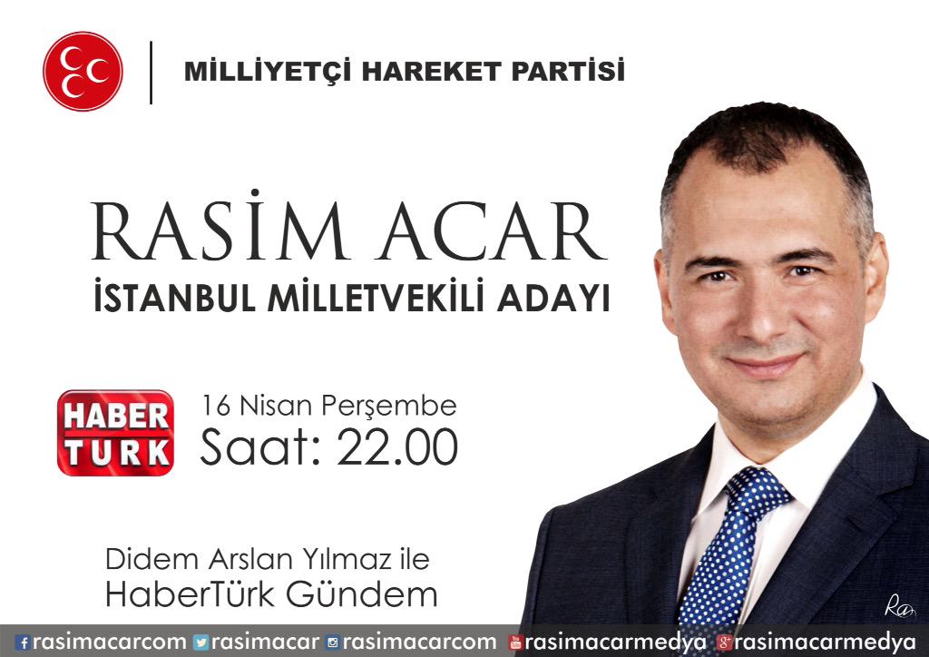 rasimacar's tweet photo. Yarın saat 22:00 da @HaberturkTV de @arslandidem ın konuğu olacağım. http://t.co/oKQyt90Vs6