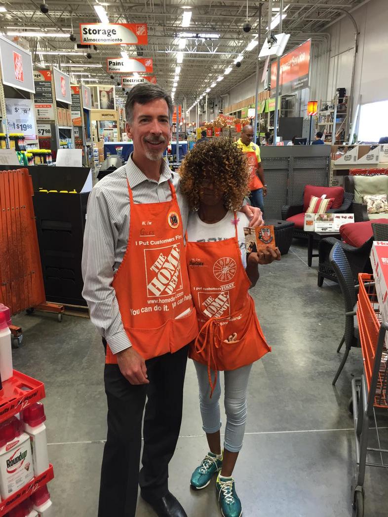 Congrats to Monique Bevil at 6838 in Houston for her Executive Homer Badge. Only 2 months with the company!!