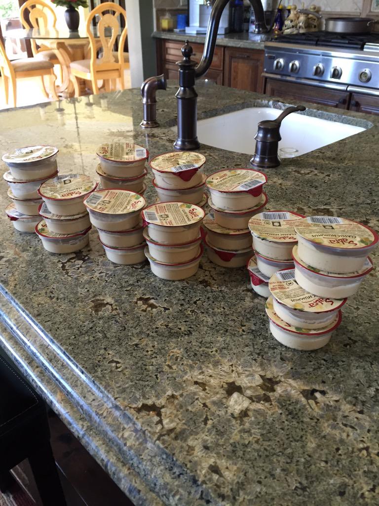 TaylarKasparian's tweet photo. When sabra recalls all their original hummus :,( #youwillbemissed #riphummus http://t.co/AFp3R99CGB