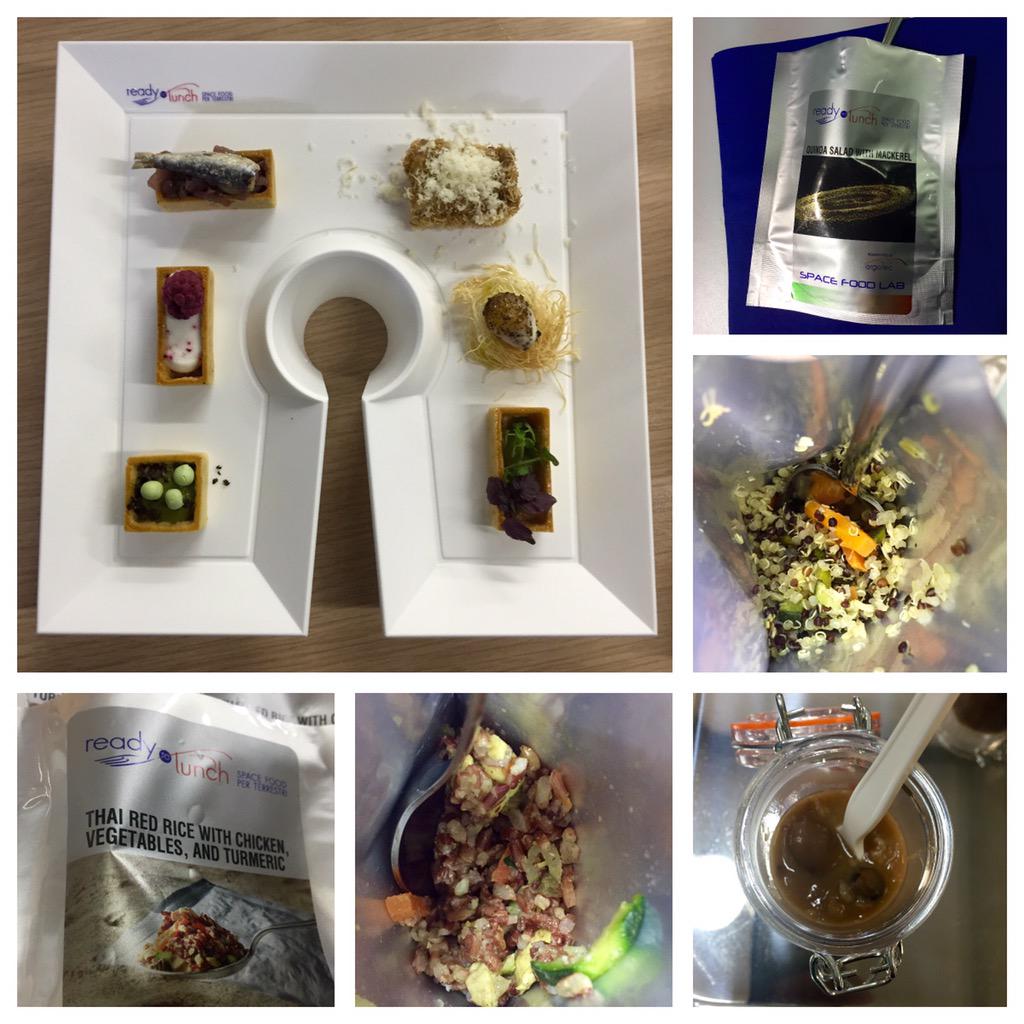 veronicageraci's tweet photo. Ottima cena con #cibospaziale grazie @argotec_it @gnammo @GianLucaRanno #readytolunch @AlessandraMond6 @ireneprandi http://t.co/fvndO8fbzL