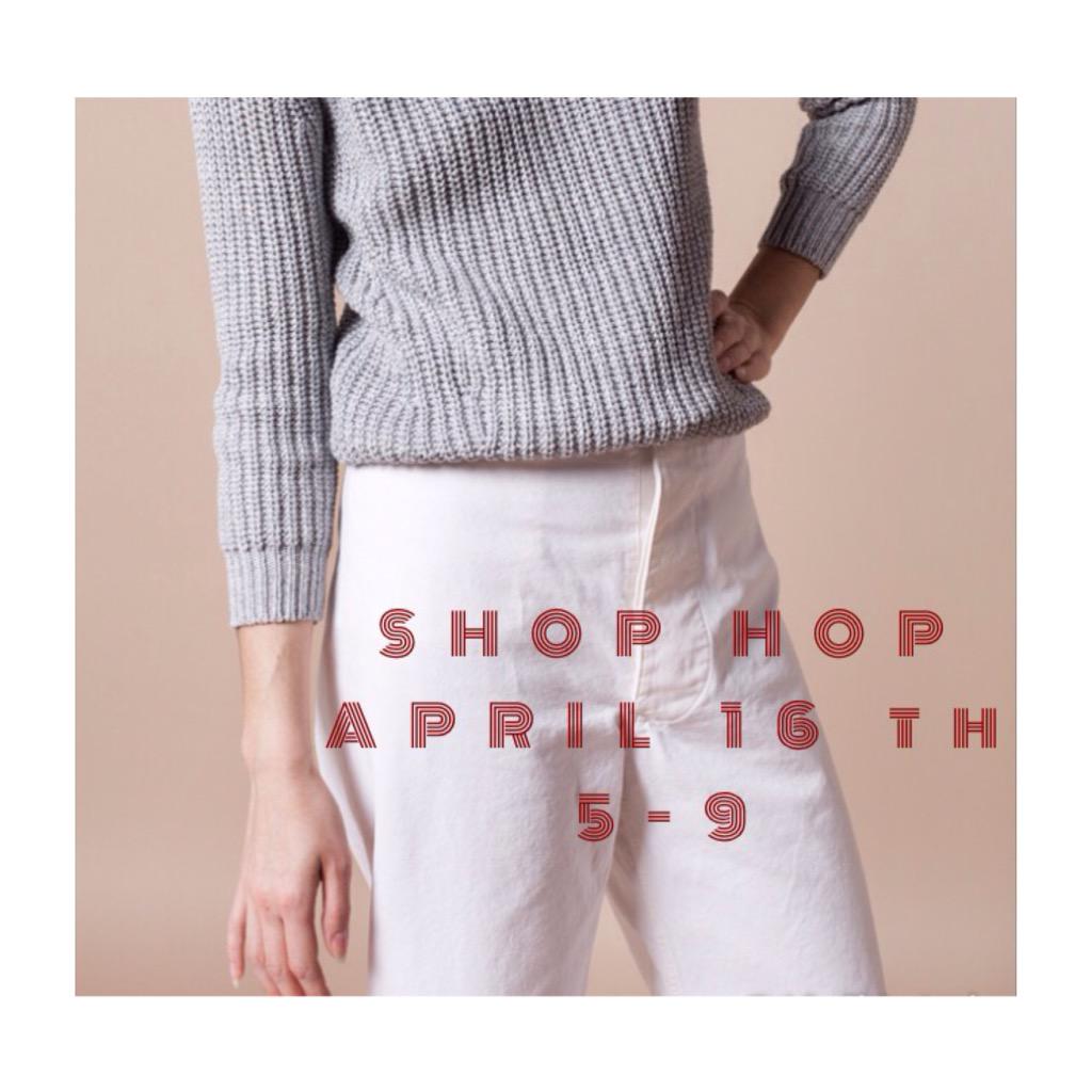 Tomorrow night it's the Gastown #shophop. Don't miss it. Discounts, drinks and shopping. They are always so fun 👌🏻