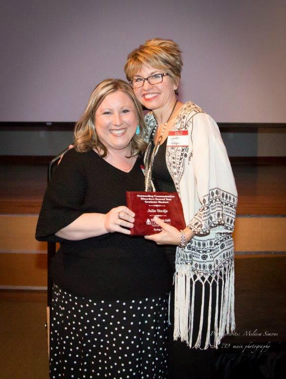 WT_CONHS's tweet photo. S/O to Julie Stedje!! 2014-15 Outstanding Second Year Graduate CD Student!
@BrendaC69608383 #CONHS_AwardsReception http://t.co/bgbpn2yh2T