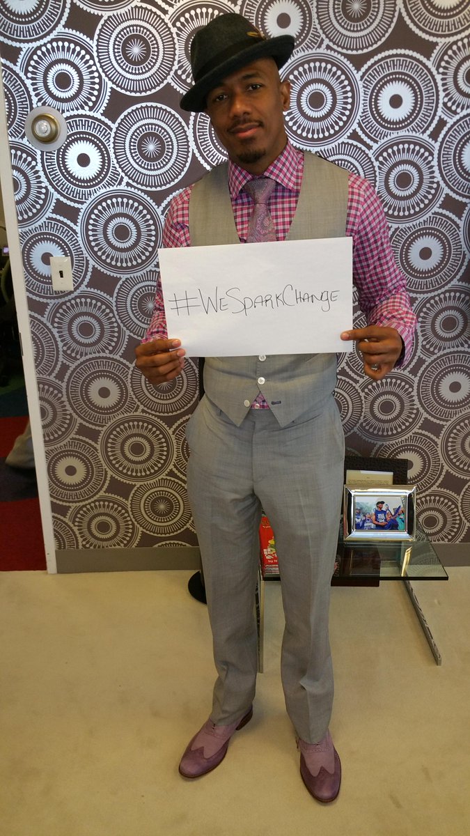 NickCannon's tweet photo. .@Walmart and @FeedingAmerica will make a donation for every RT! Tell everyone, LET'S END HUNGER! #WeSparkChange http://t.co/cJ3DVakOjA