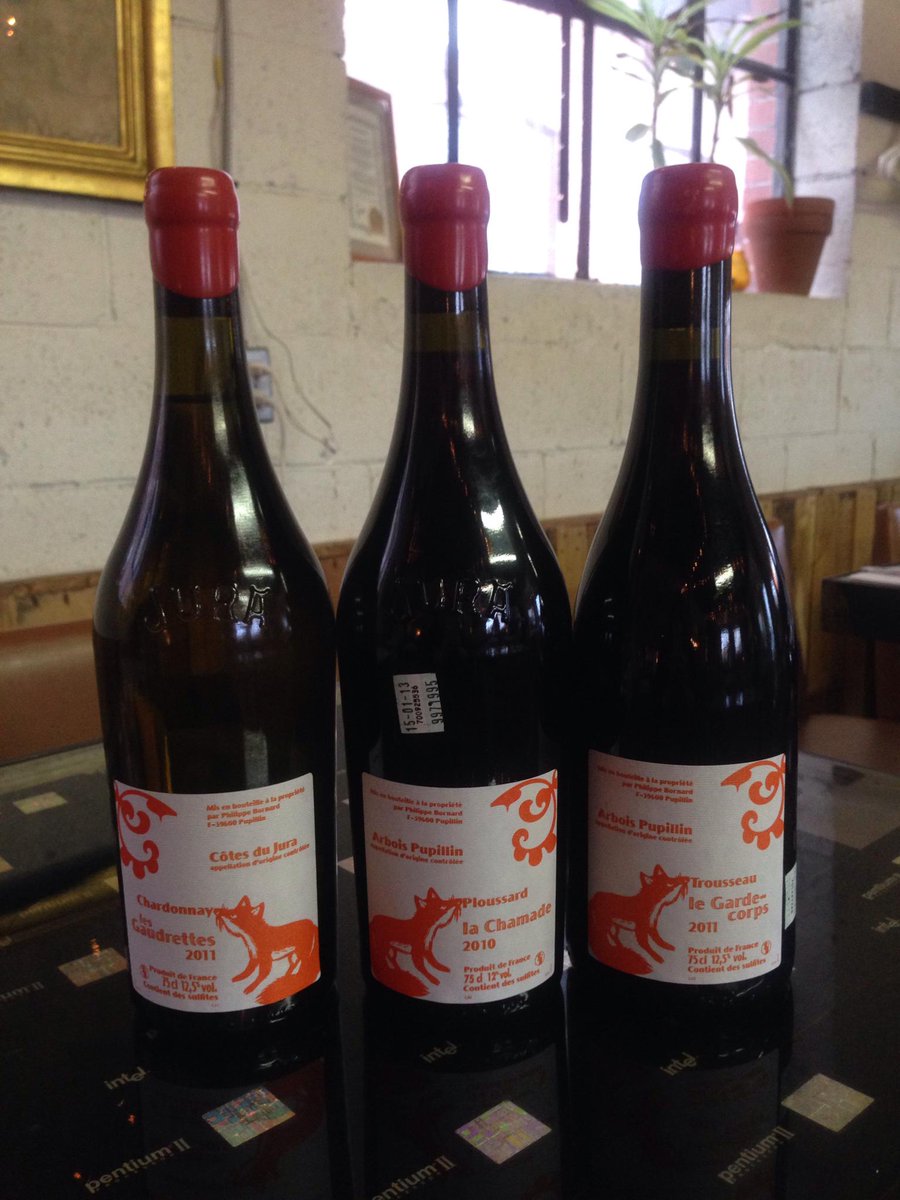 Philippe Bornard sera chez nous demain soir! Passez prendre une bouchée et découvrir les vins de ce grand vigneron.