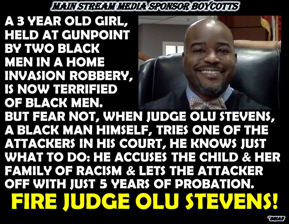 Olu Stevens dismissed jurors because they were white