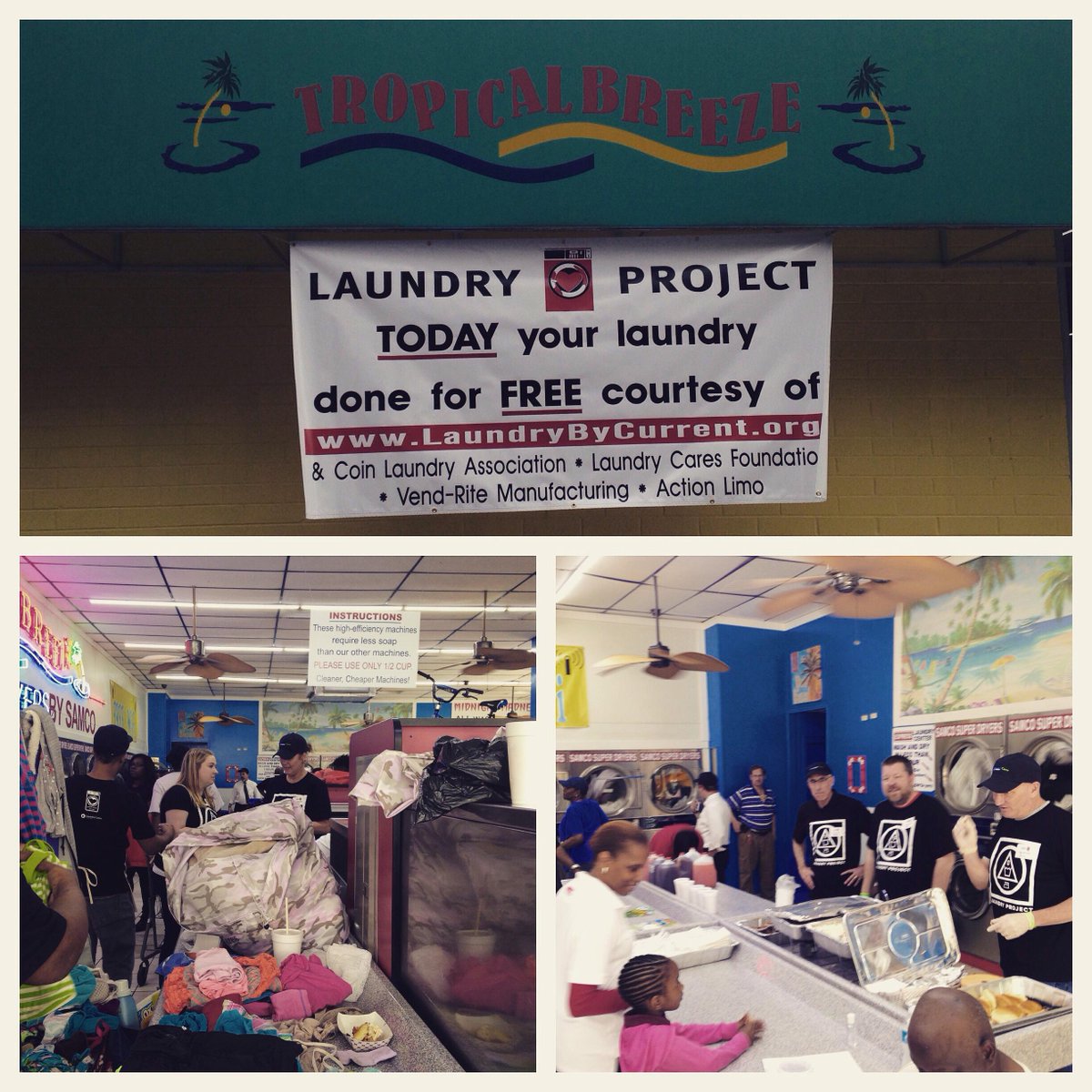 jasonsowell's tweet image. Huge day today in #Atlanta! 3 @engagecurrent #LaundryProject locations across the city thanks to @CoinLaundryAssn!