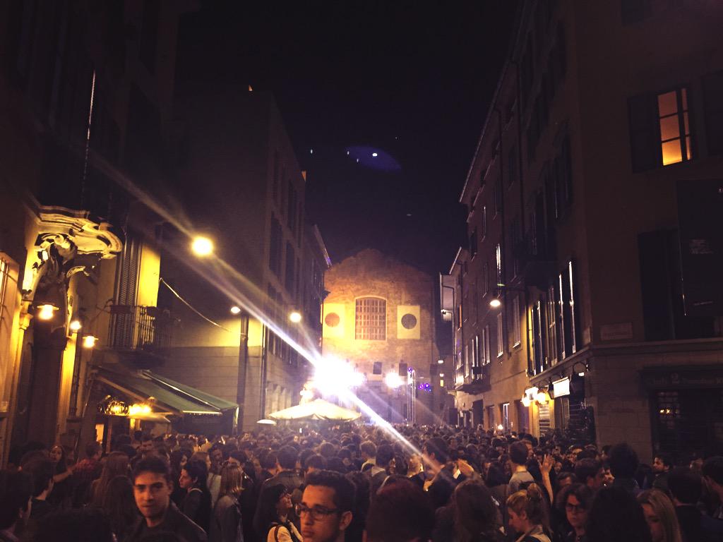 During #FuoriSalone2015 the city becomes a big party #breradesigndistrict #milanodesignweek