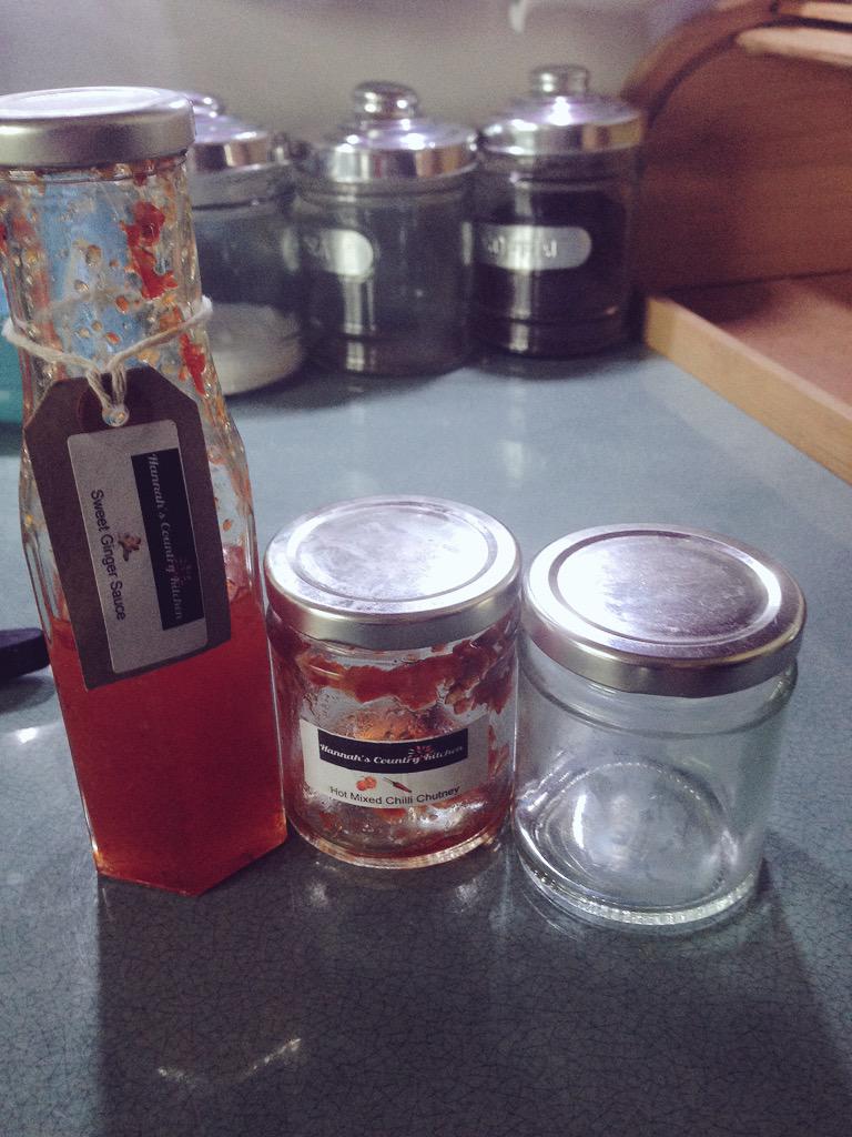 Crafty_Vintage's tweet photo. We're getting very low on #chutney at HQ. Make sure you make plenty for us this weekend @HCountryKitchen http://t.co/62FXSlRppg