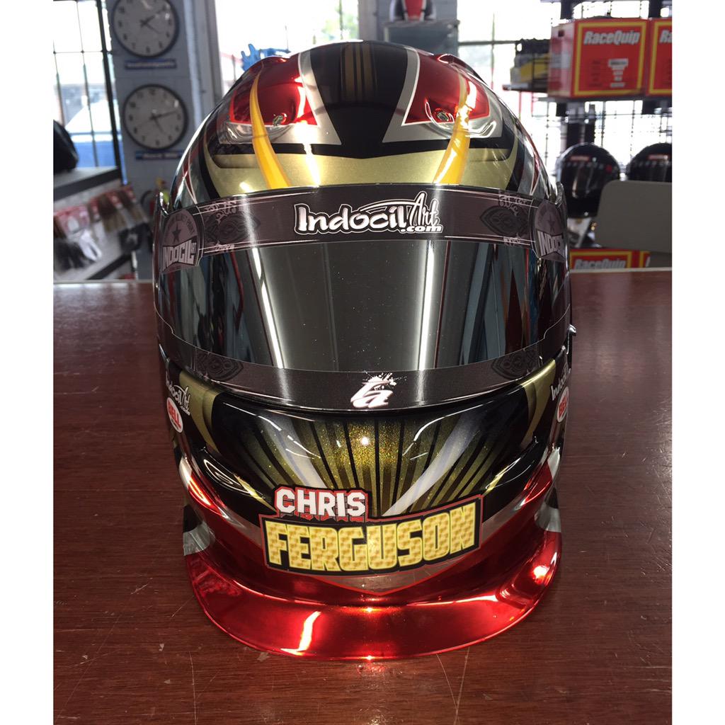 ChrisFerguson22's tweet photo. Business in the front, party in the back. @IndocilArt and @BellRacingUSA never disappoints. http://t.co/jRrrvcedpr