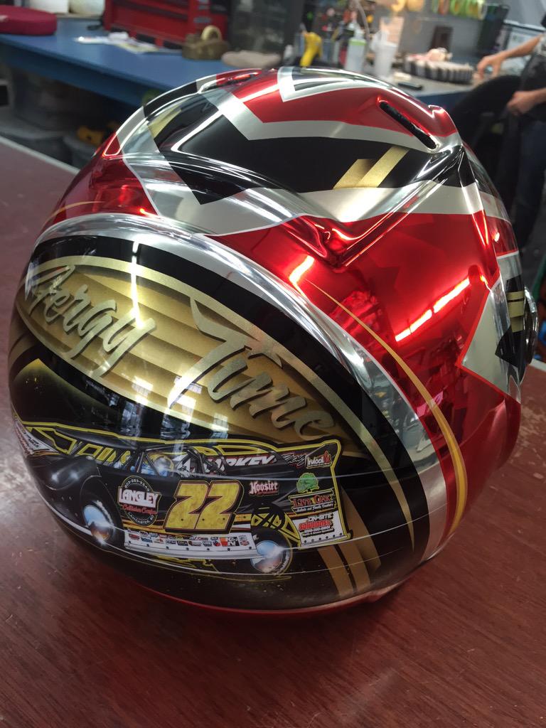 ChrisFerguson22's tweet photo. Business in the front, party in the back. @IndocilArt and @BellRacingUSA never disappoints. http://t.co/jRrrvcedpr
