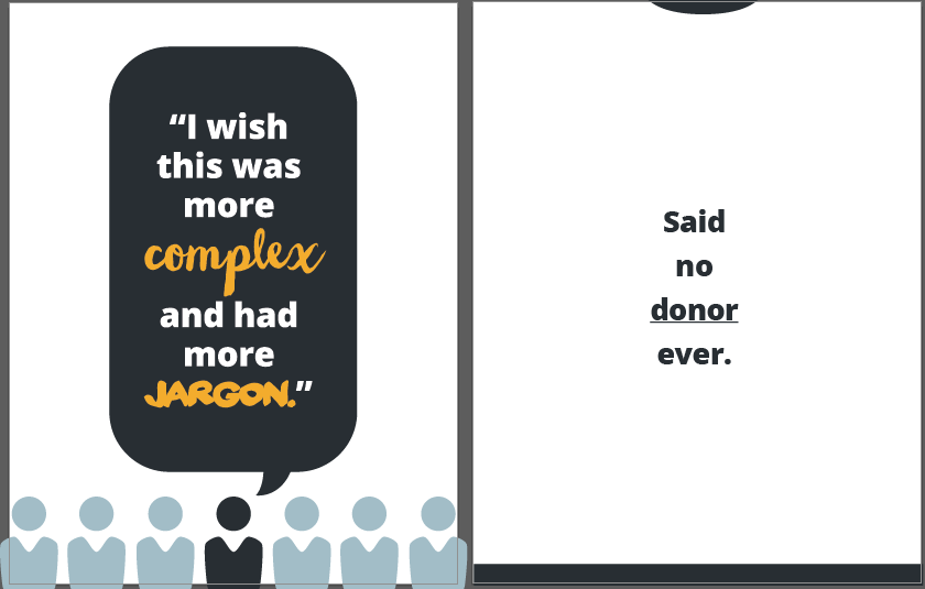 jimshapiro's tweet photo. What Donors Think? #fundraising #afpgh_recharge #contentmarketing http://t.co/BMDshi7NGR http://t.co/4CcJcgOVMG