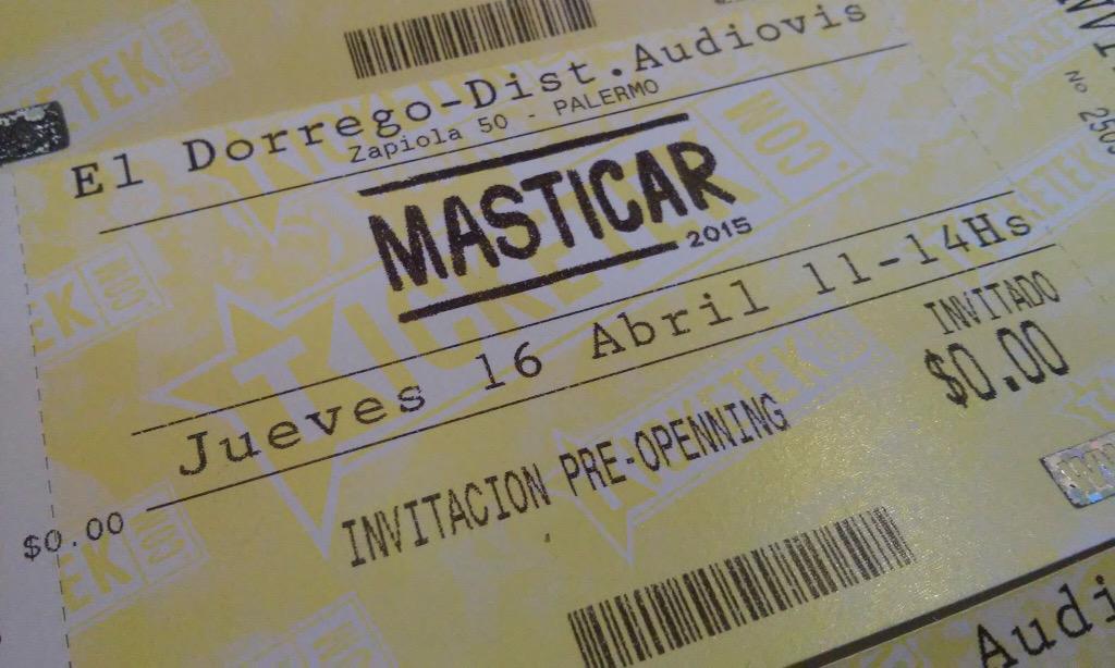 estebancocinero's tweet photo. Ya viene #Masticar... La feria para comer y pasarla bien!! #PreOpenning mañana!!! http://t.co/QuezSCkBEf