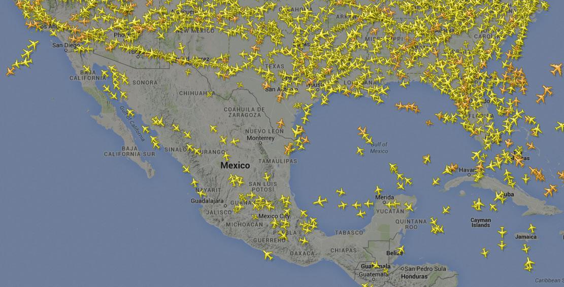 webcams de méxico a twitteren: "el tráfico aereo en este