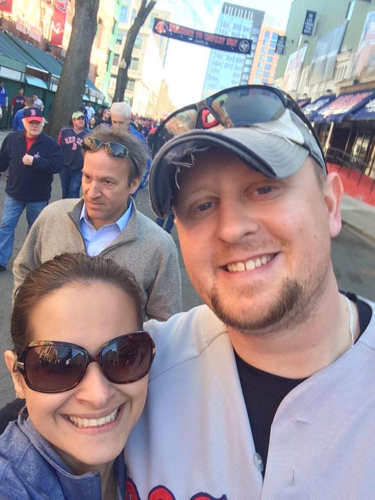 c_sheppard4's tweet photo. What a great day at Fenway!! http://t.co/awYyPQzY9G