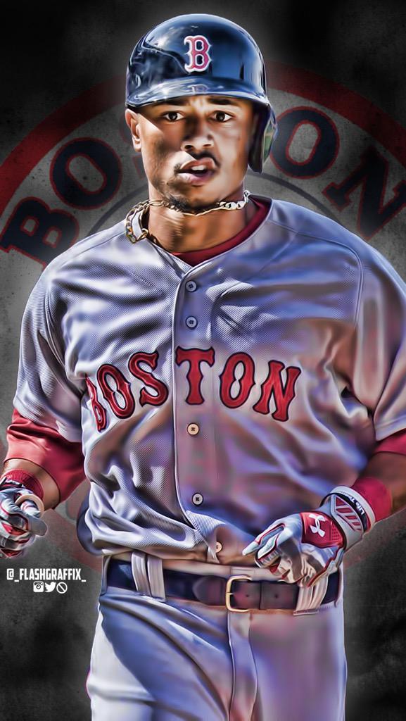 Sports Wallpapers 📲 on X: Mookie Betts! ⚾️📲 Wallpaper by @_FlashGraffix_   / X