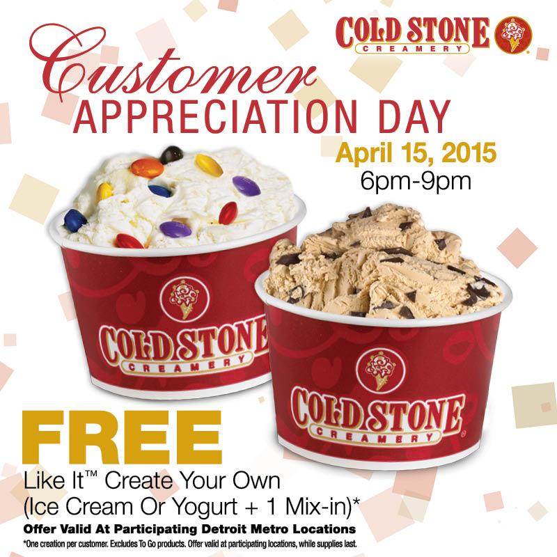 Cold Stone Creamery no Twitter: