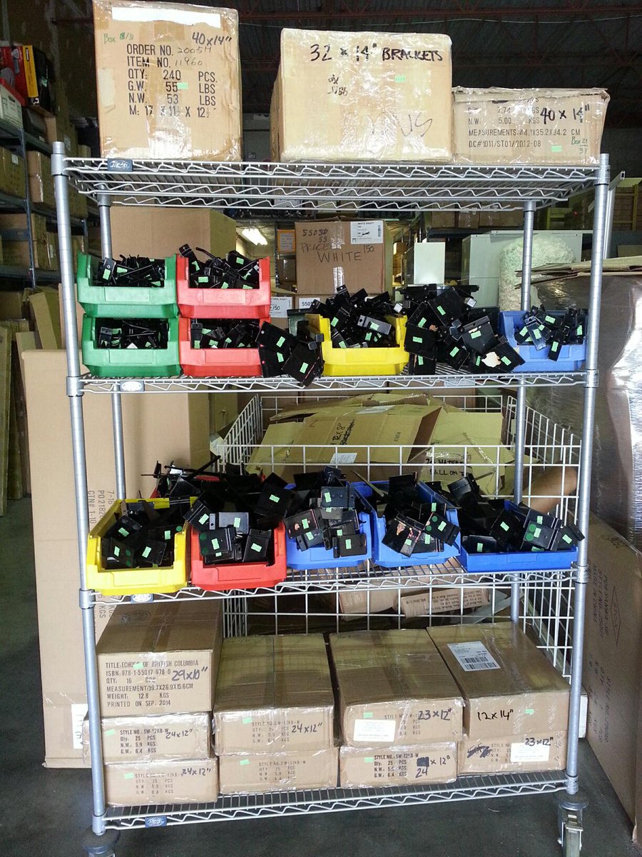 MatthewsDisplay's tweet image. Used Slatwall fixtures have arrived at Matthews! Hooks, shelf brackets, and more!