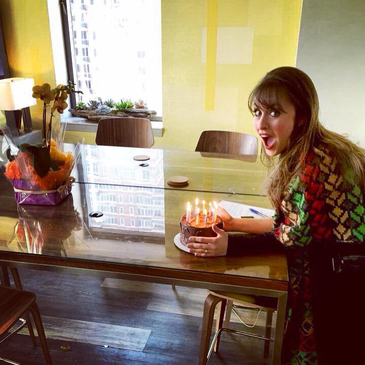 OutLeadership's tweet photo. Happy #OutBirthday to our amazing @LiaParifax who is literally an ally to the stars and us all! ๐ #OutinLaw #OOTSNY http://t.co/fp5RB4O9bF