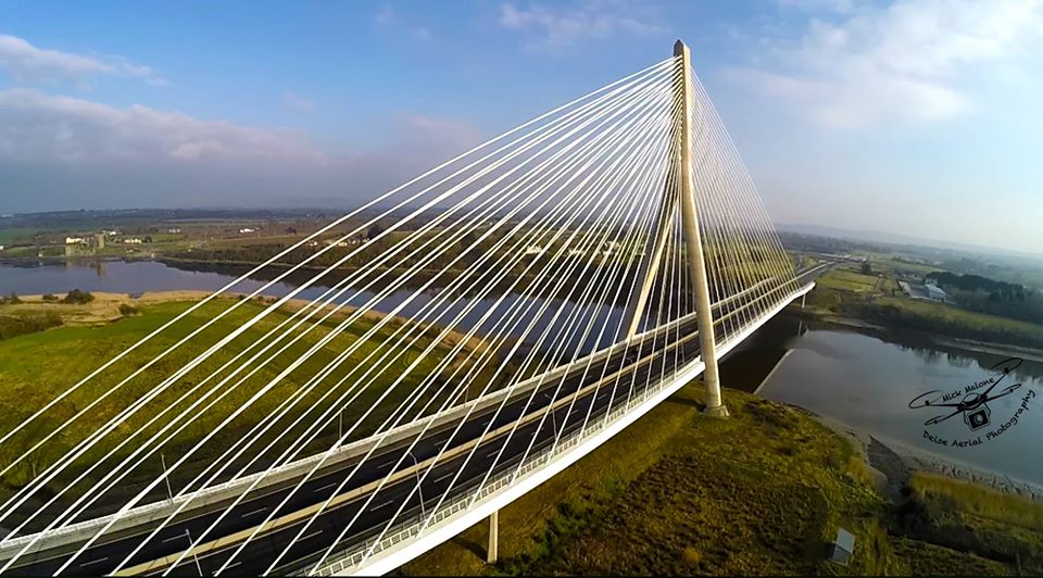 Quadc0pterGuy's tweet photo. Thomas Francis Meagher Bridge, Waterford City, Republic of Ireland by Mick Malone http://t.co/tyUMNu7jIu