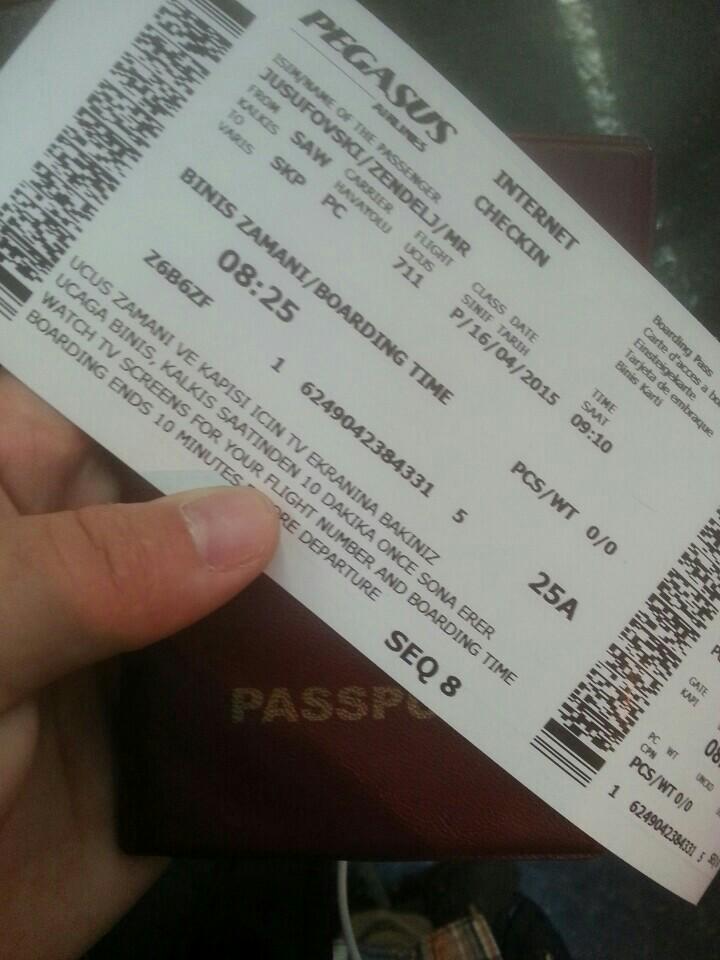 Bugün günlerden Skopje ! (@ Sabiha Gökçen International Airport (SAW) in Istanbul, Türkiye) swarmapp.com/c/dL2lUIOvlmx