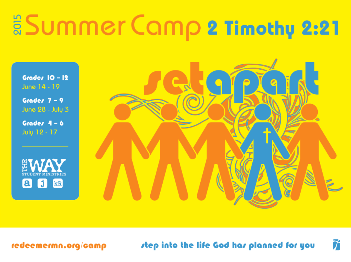 AWOL_Redeemer's tweet photo. SET APART 2015! Summer Camp is HERE! #SetApart2015 http://t.co/gVcvvIEV1D