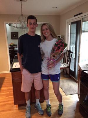 Surprise surprise no tennis involved. Can't wait to see this st Anthony's babe at csh prom..... Good work seany