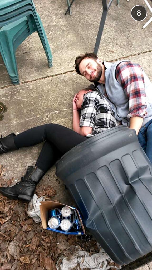 amandavolosin's tweet photo. Never forget. #P4party #gotthrowninatrashcan #itsfine http://t.co/fDupf0qtQ8