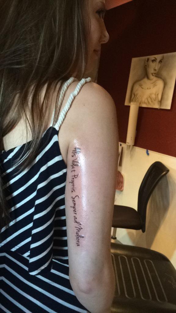 H3althyM3's tweet photo. New tattoo!!!! http://t.co/RGsN9ciEBx