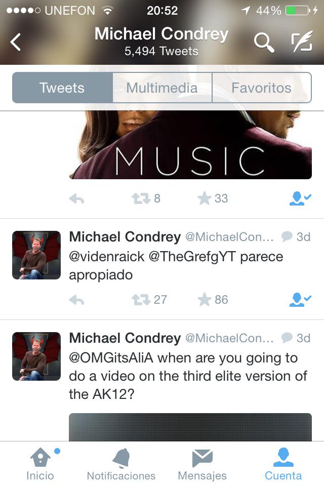 AndresGama4's tweet photo. @GrefgYT se puede saber ¿porque te puso eso? O.o http://t.co/knzlOrad7R