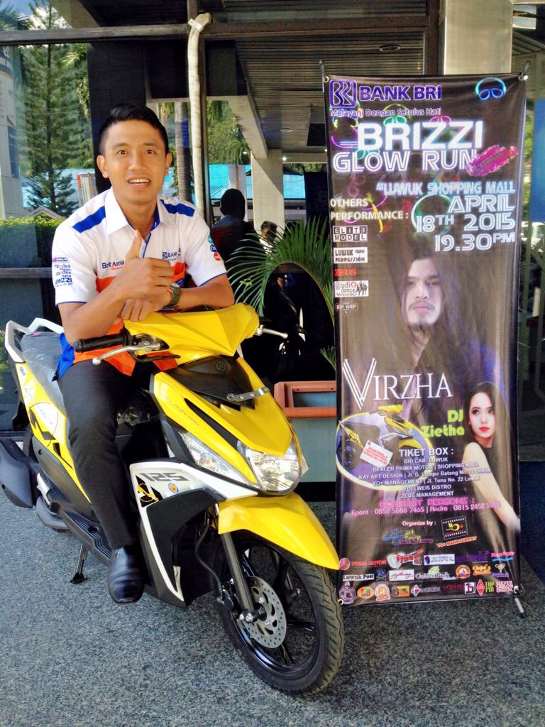 Lari-lari dpt motor, bsnonton Virzha Idol, party bareng Dj. Zietha, hy di BRIZZI GLOW RUN. Info 082292073332 ebink