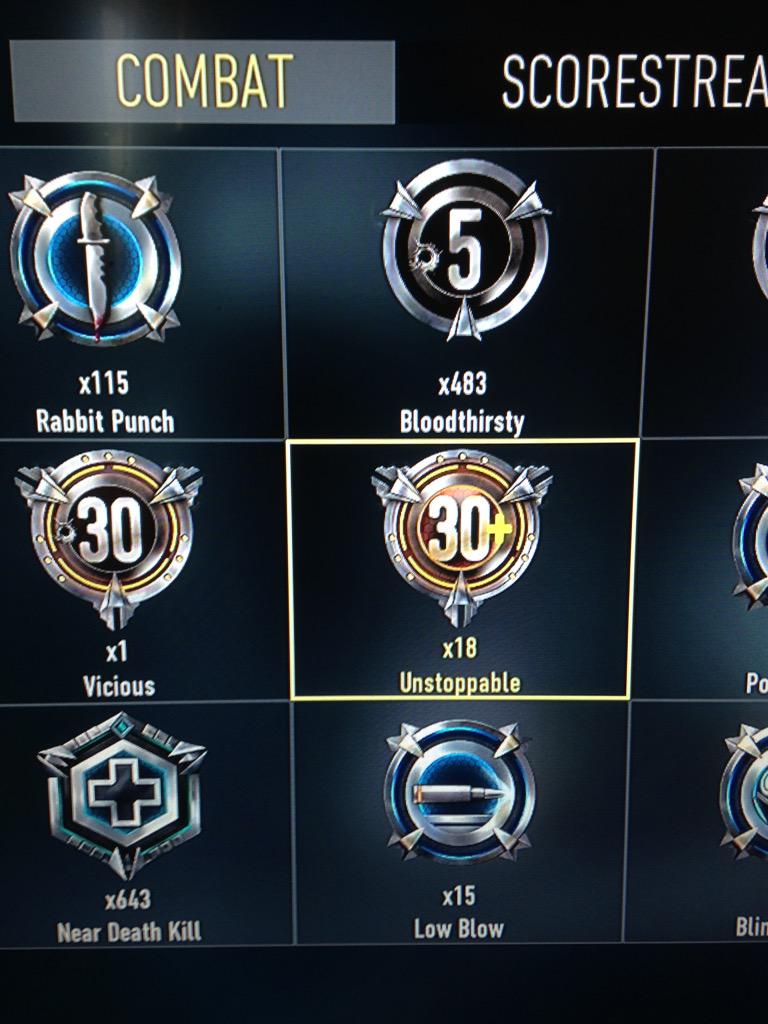 CBSPirateNinja's tweet photo. 1st #Unstoppable medal! So I put on all the #BloodshedGear! All bloodshed! #AdvancedWarfare #CallofDuty #CODAW http://t.co/iL3sM8xoUe