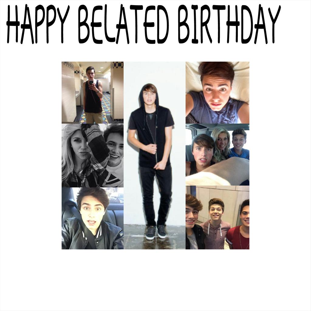   hope you like my collage i made and sorry its so late happy birthday though!!     16th! 