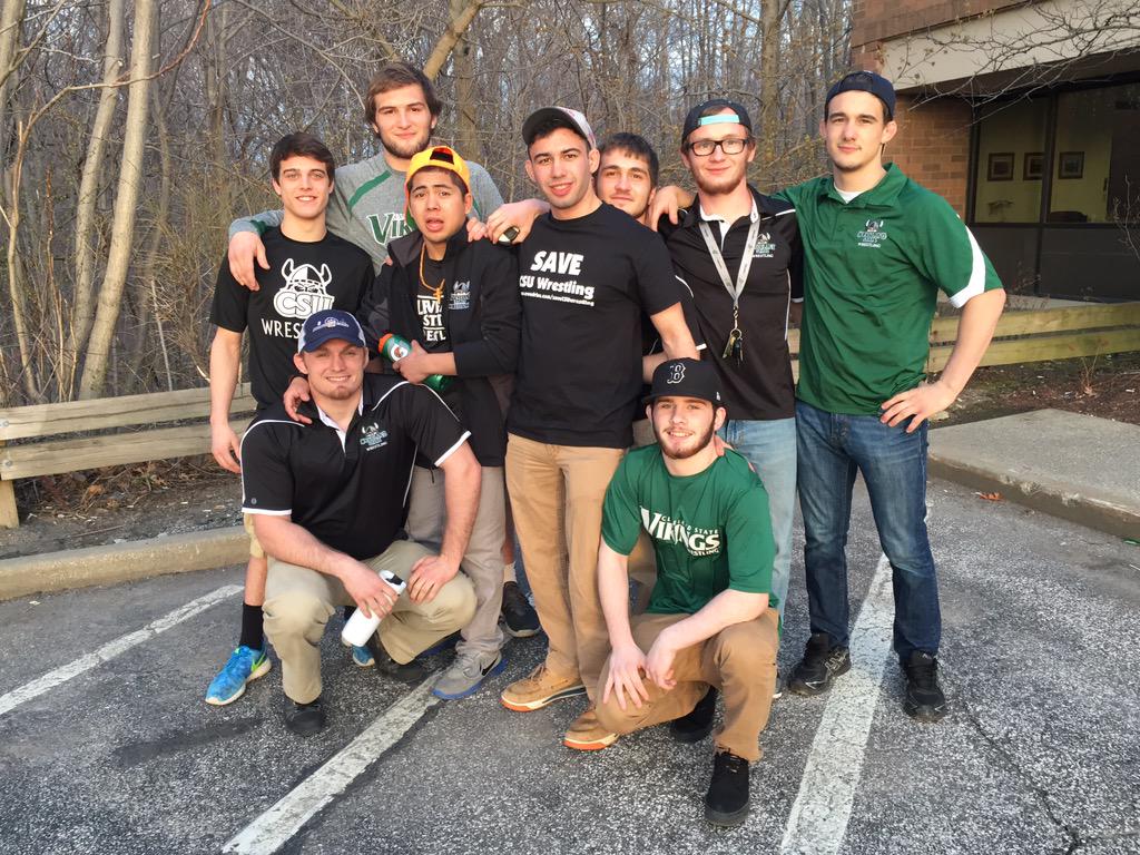 MarkDurdak's tweet image. CSU Wrestling team saved from the financial ax. Story coming up at 11:15 with @HomaBash on News Channel 5.