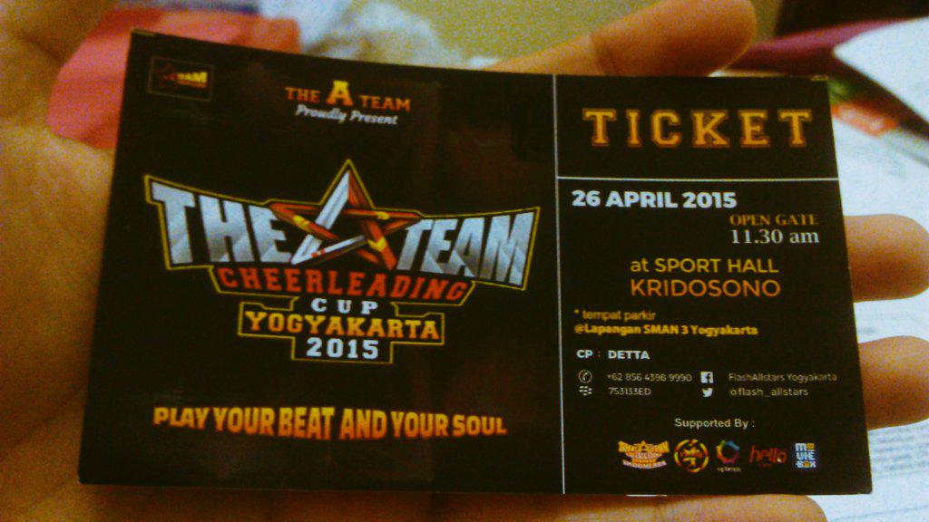 sunrizecheerldr's tweet photo. Ayo tiket nyaa😍😘😂 http://t.co/jUV9QQmhp9