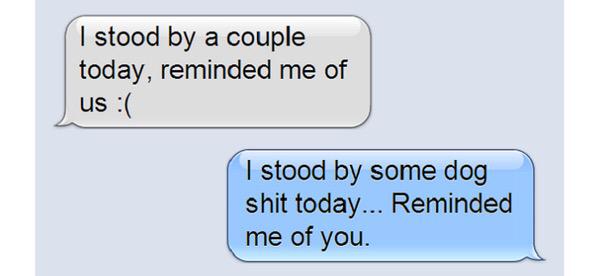 MeninistTweet's tweet photo. When your ex texts you http://t.co/8NHqBCjIhb