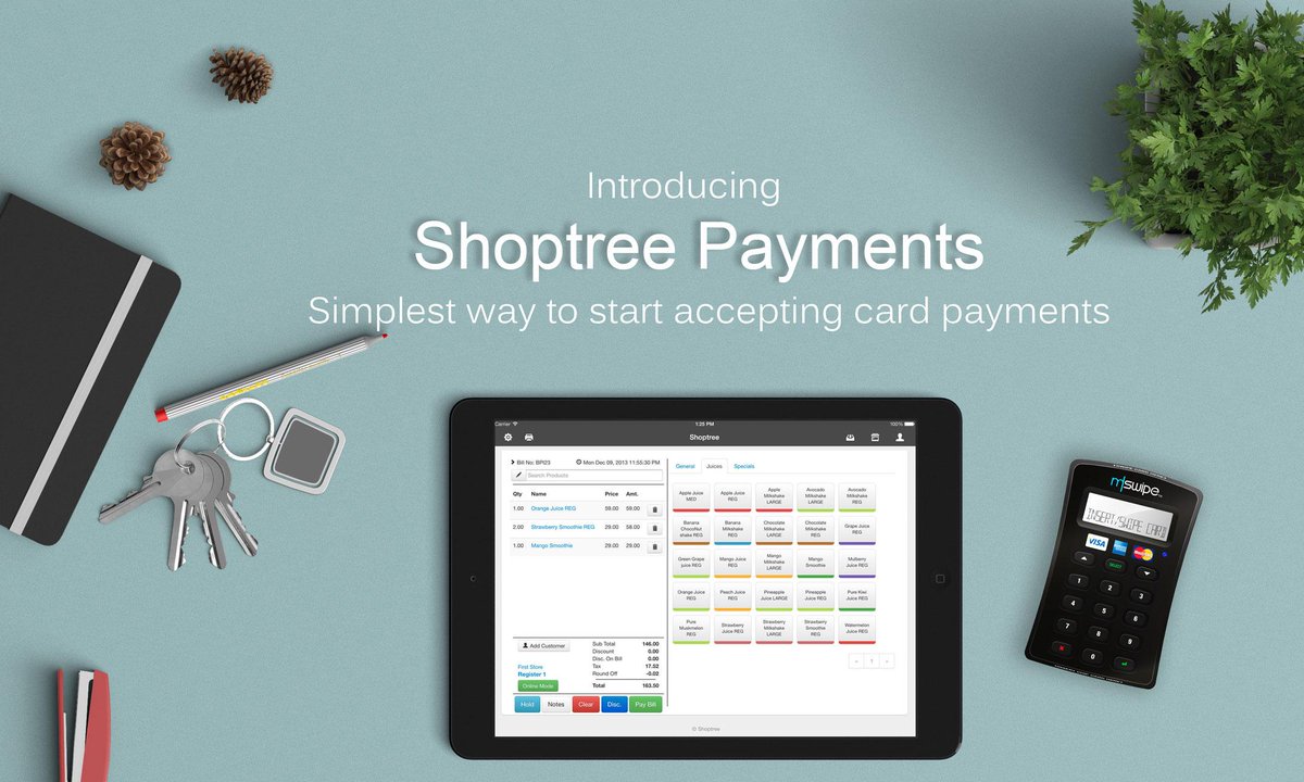 Shoptree POS tweet media