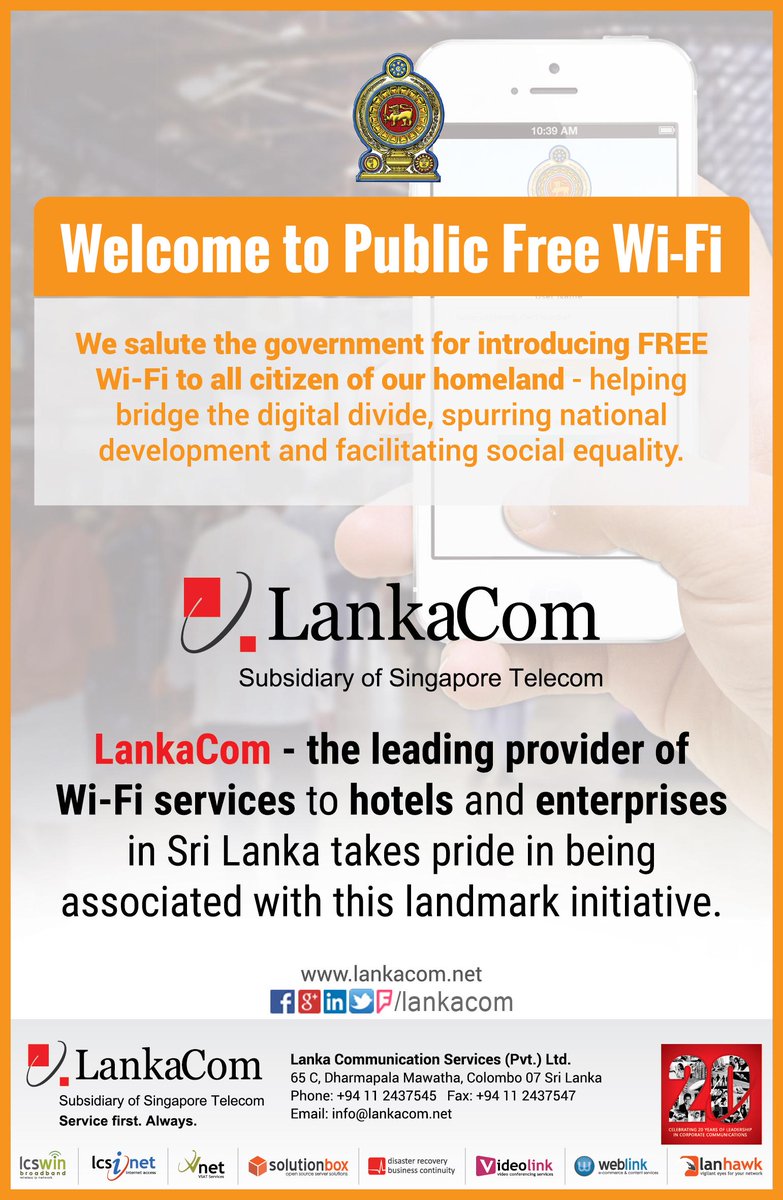 LankaCom tweet media