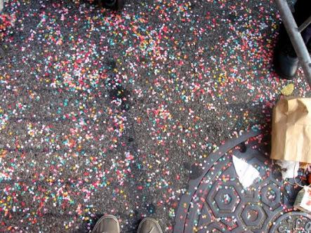 With a new concept color rain