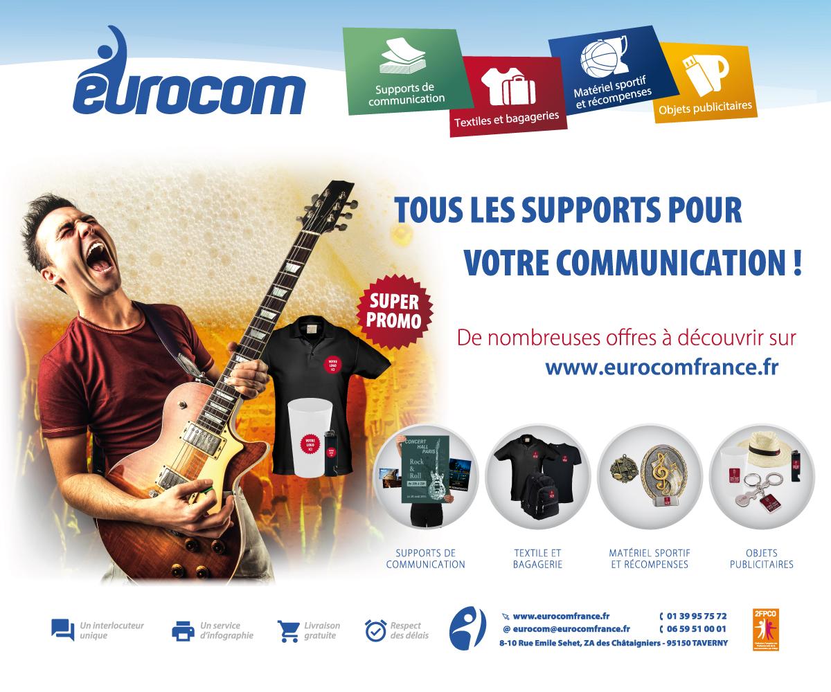 Eurocom est au <a href="/PARISCRAFTBEER/">paris craftbeer show</a>
Disponibles pour tous vos besoins en supports de communication. eurocomfrance.fr