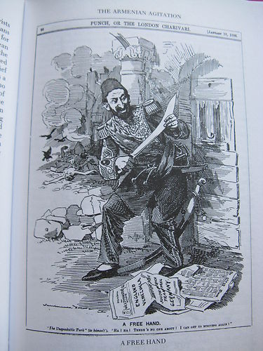 Hyem12's tweet photo. #Contemporaneous #cartoon: #bloody precursor 2the 1915 #ArmenianGenocide , #Turkey's infamous #RedSultan. #ccot #tcot http://t.co/HnEsJgLCaj