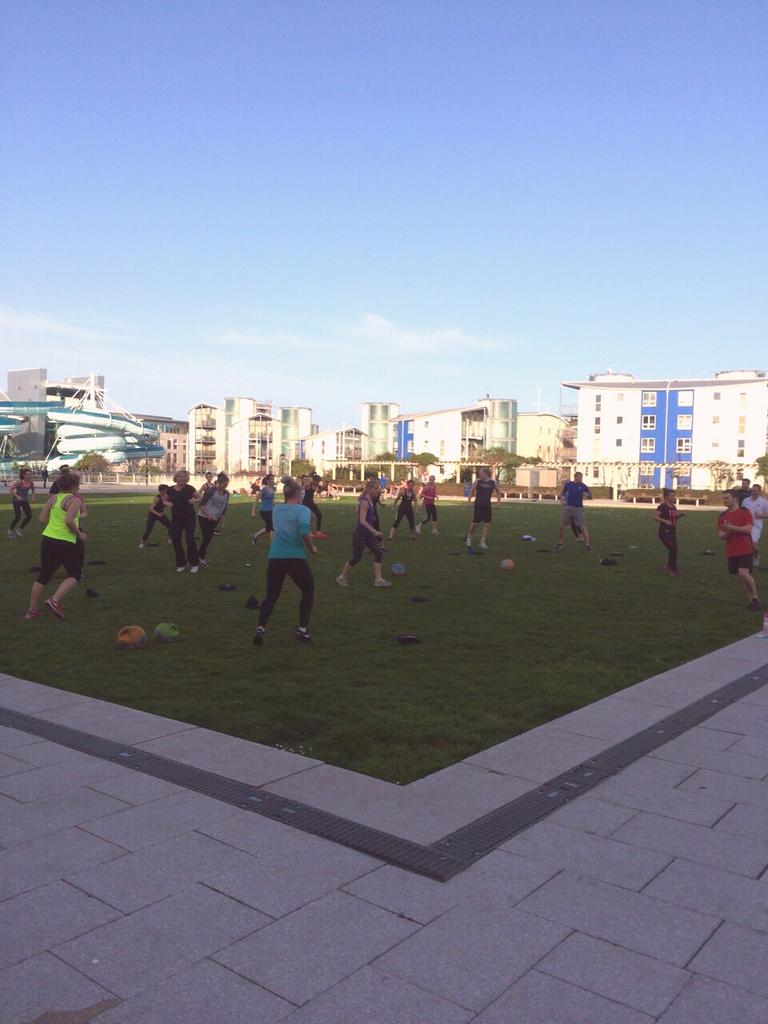 #TeamGB #ProAthlete outside last night. 23 of you smashed it! <a href="/CharlieBanfield/">Charlie Banfield</a> @FitnessFirstUK @khanagex <a href="/fit_scott/">Scott Mackenzie</a>