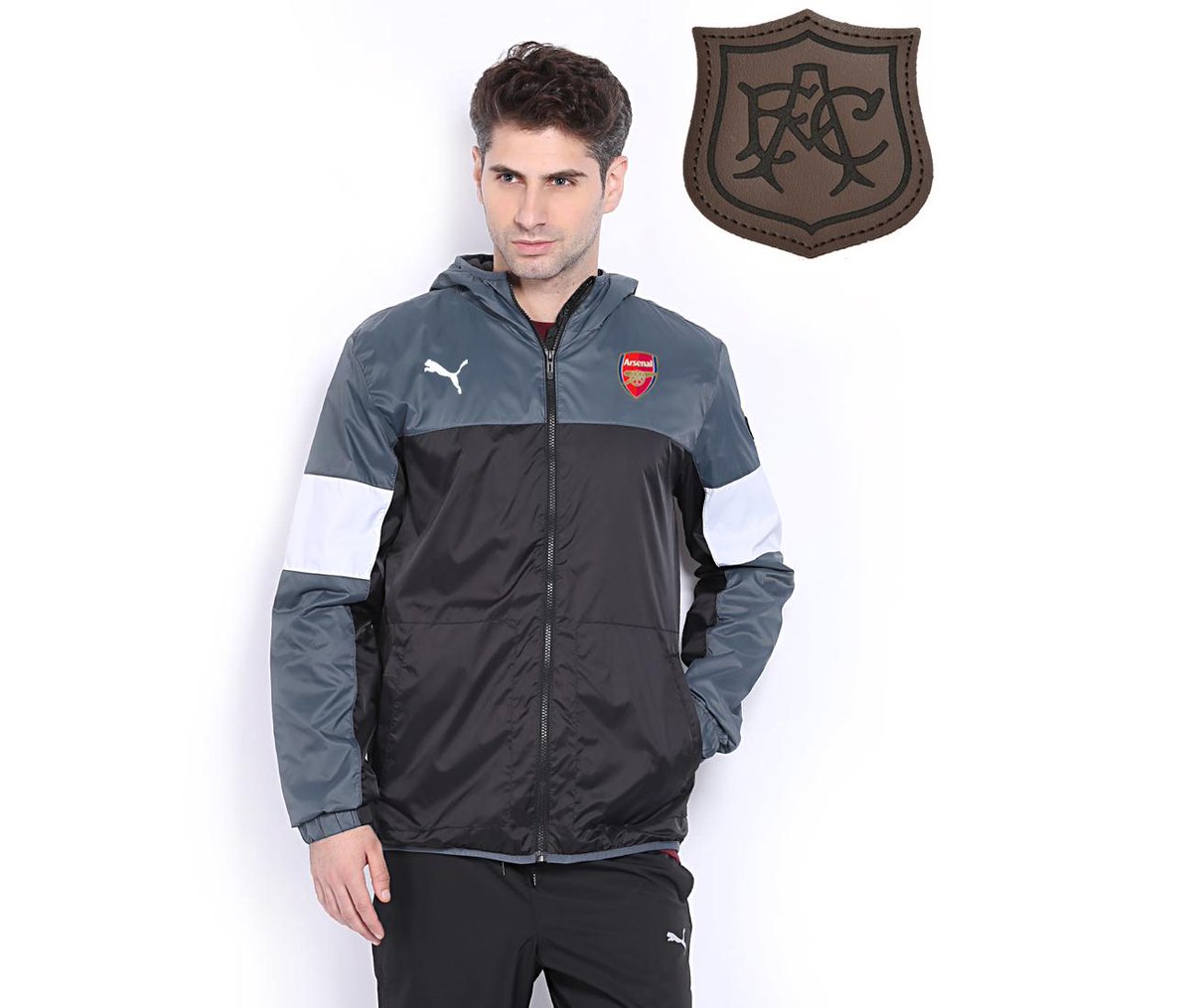 Ready Stock, . "Jaket Waterproof Arsenal" Bhan Parasut, Hrga 160rb. CP 085797863055. Pin 26DC7A4E