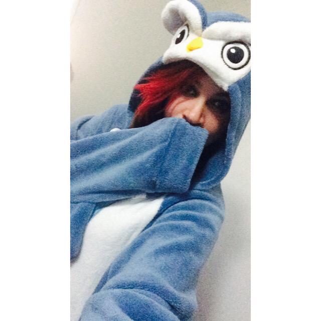 BrieIsAMonster's tweet photo. Owl Onesie 💙 http://t.co/0baXl16pCy