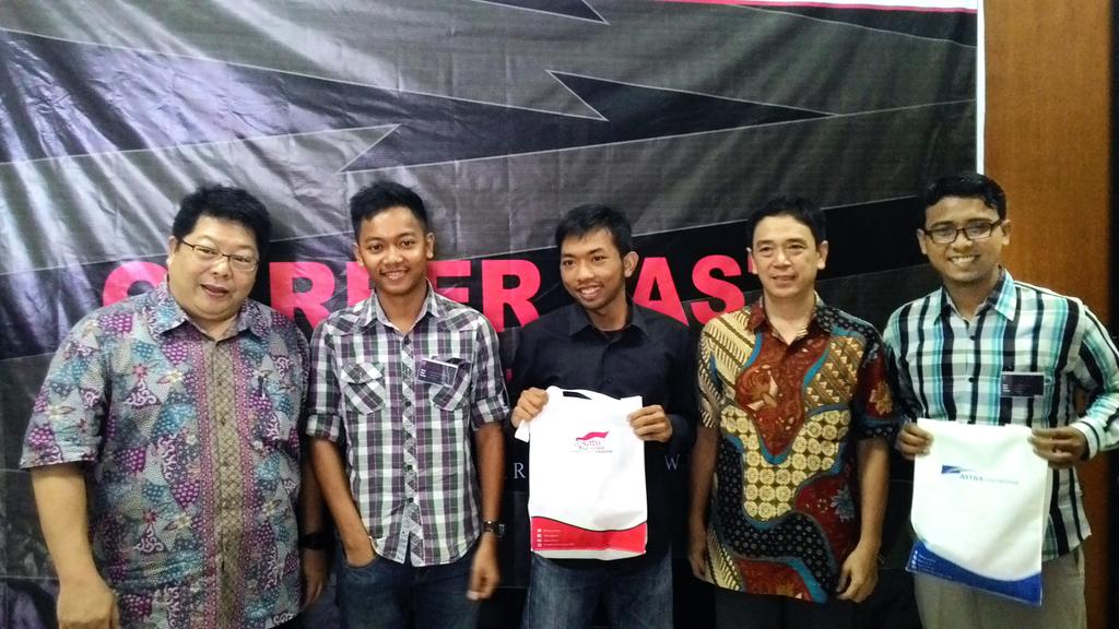 Thx utk ilmunya Mr We Tjung Head Rcruitment Astra Int. &amp; Mr Lucas GM HRD AHM <a href="/careerfastahm/">CAREER FAST AHM 2015</a> <a href="/Astra_Career/">Astra Career</a>