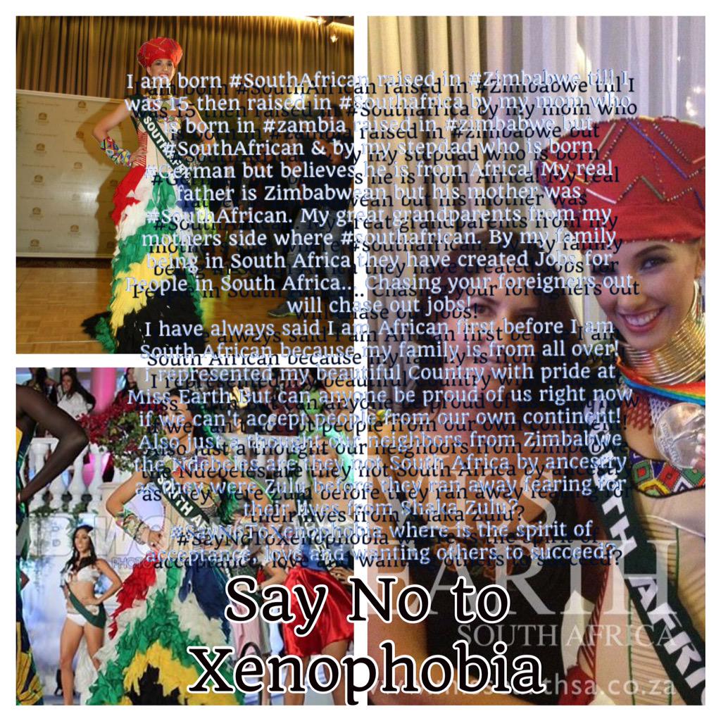 Tamerin_Jardine's tweet photo. We are all #African my whole family isn't born #Southafrican #SayNoToXenophobia http://t.co/ESHWMoP6tI