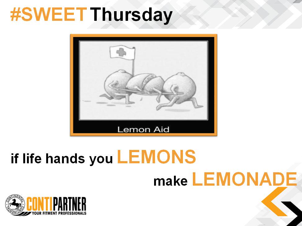 ContiPartner's tweet image. #SWEETThursday #ContiPartner