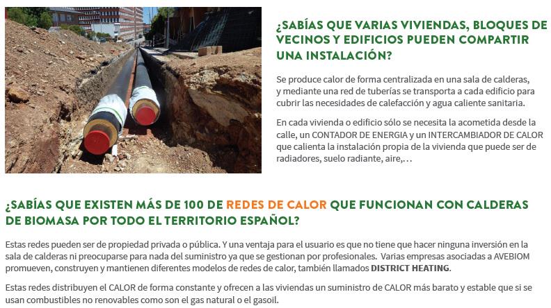 #SabiasQue existen más de 100 redes de calor que funcionan con calderas de #biomasa por todo el territorio español?