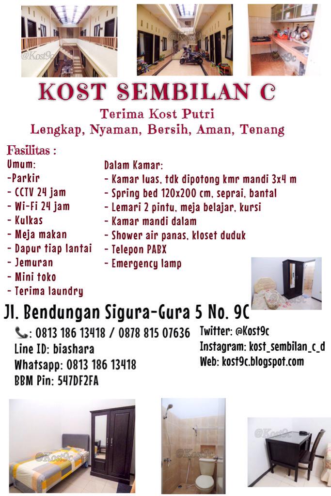 Kost 9C & 9D Malang buka link di bio tweet media
