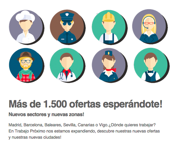 TrabajoProximo's tweet photo. Más de 1.500 #ofertas de #empleo esperándote! ¿A qué esperas? Descargarte la app: http://t.co/ukjALbYJqT http://t.co/NtGsWJlgG8