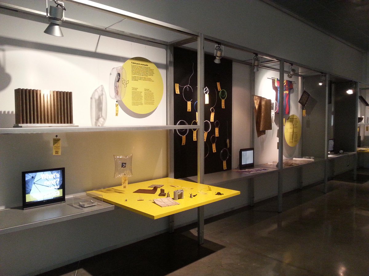 Els materials del futur a "What's next?", una mostra del @materfad ow.ly/LG4zA #dissenyhub